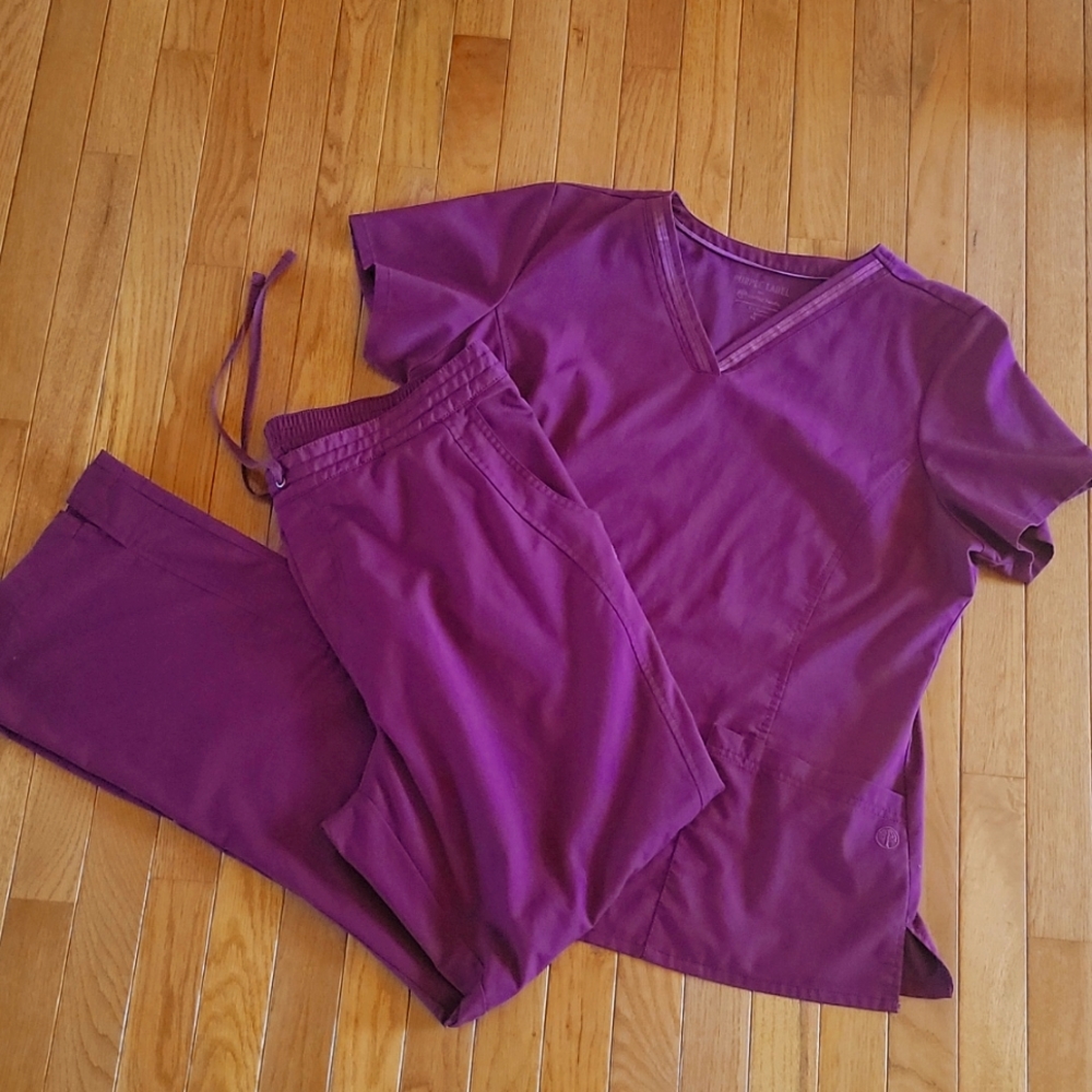 Burgundy/Plum Scrubs